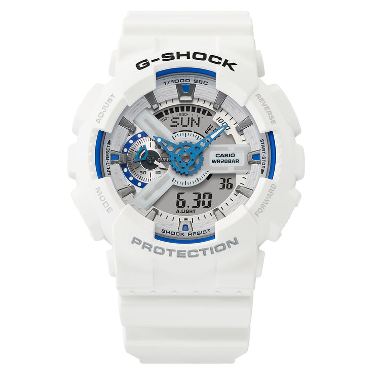 G-Shock GA110 Hidden Glow Ana-Digi White