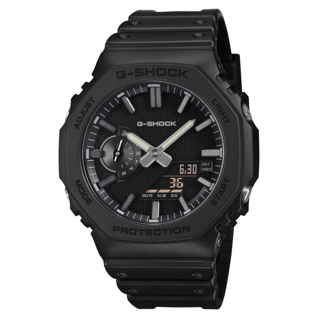腕時計(アナログ) GA2100-1AJF G-SHOCK G-Shock GA2100 Luxe Black Ana-Digi All Black | Watches.com