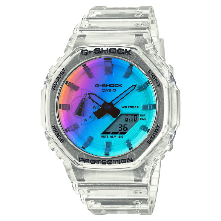G-Shock GA2100 Vaporized Ana-Digi Clear