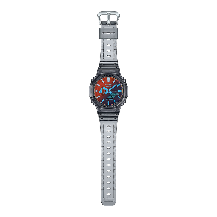 G-Shock GA2100 Vaporized Ana-Digi Gray angled shot picture