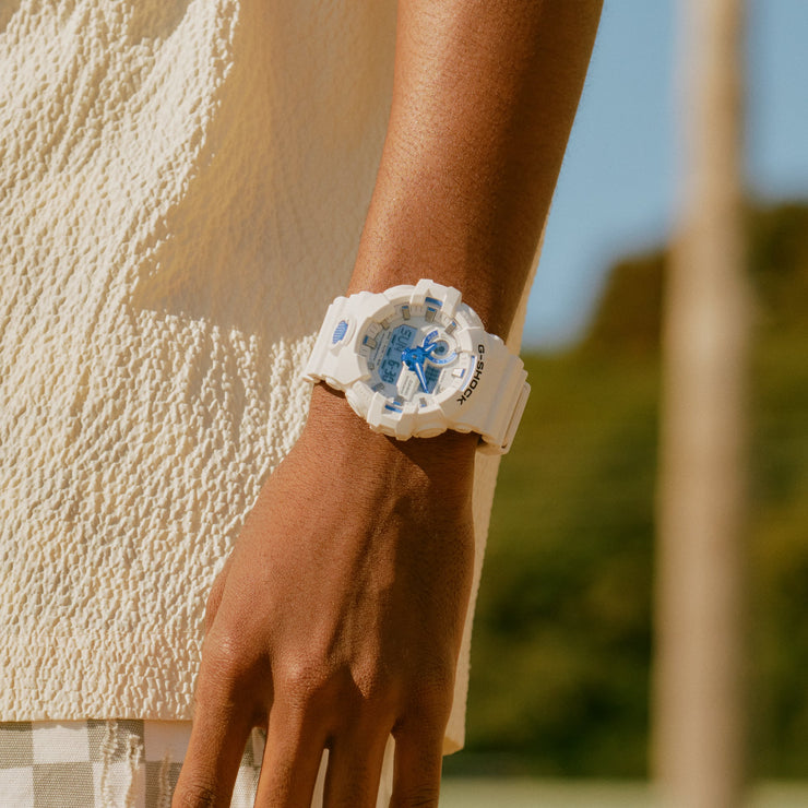 G-Shock GA700 Hidden Glow Ana-Digi White