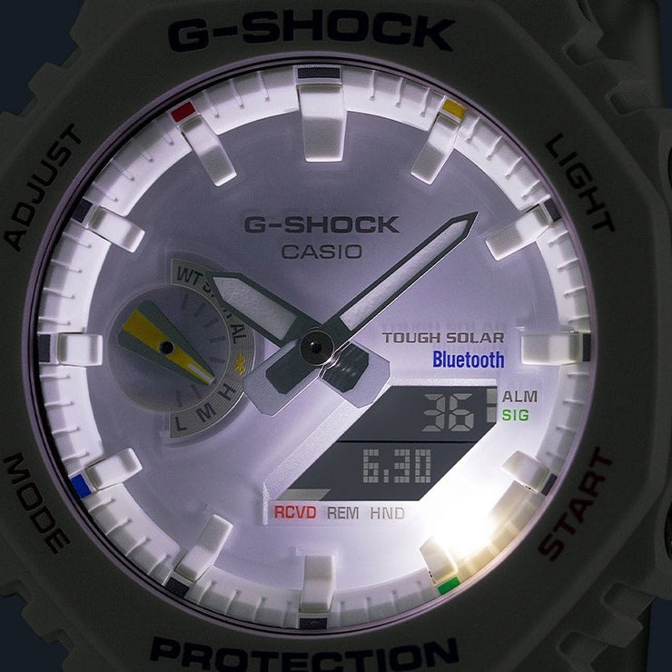 G-Shock GAB2100 Ana-Digi White