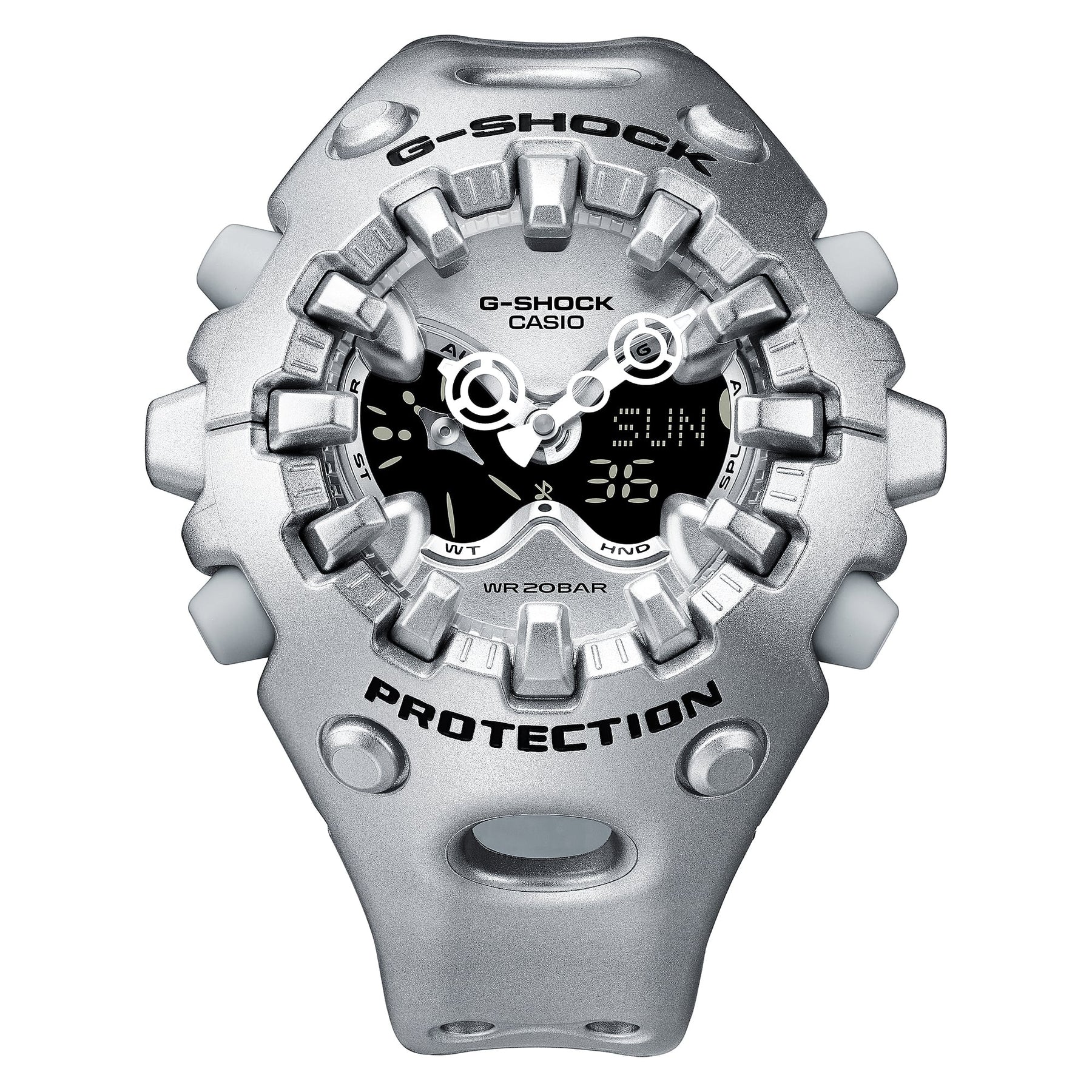 G-Shock GA-V01 Ana-Digi Silver | Watches.com