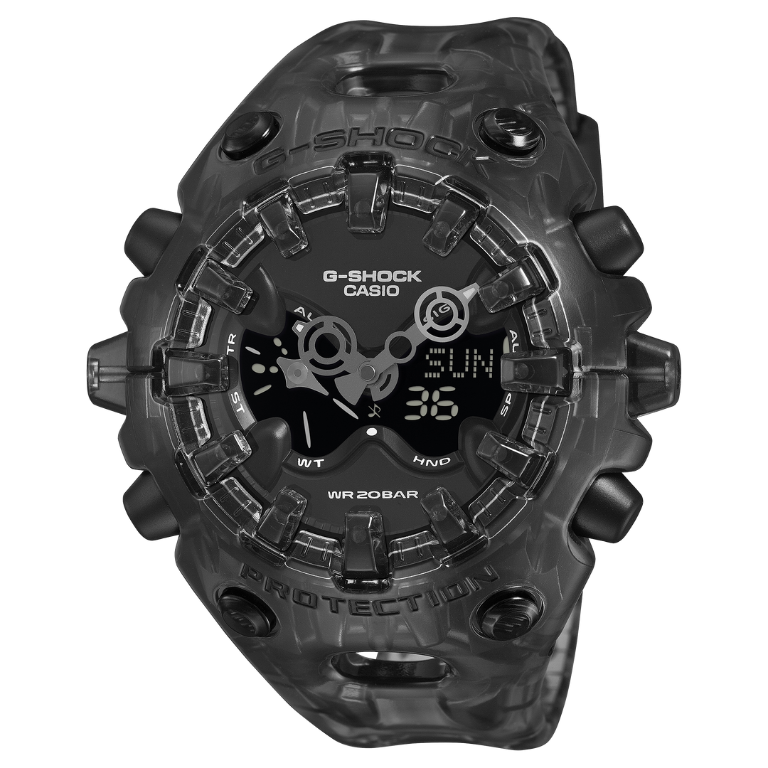 G-Shock GAV01SKE Transparent Ana-Digi Black | Watches.com