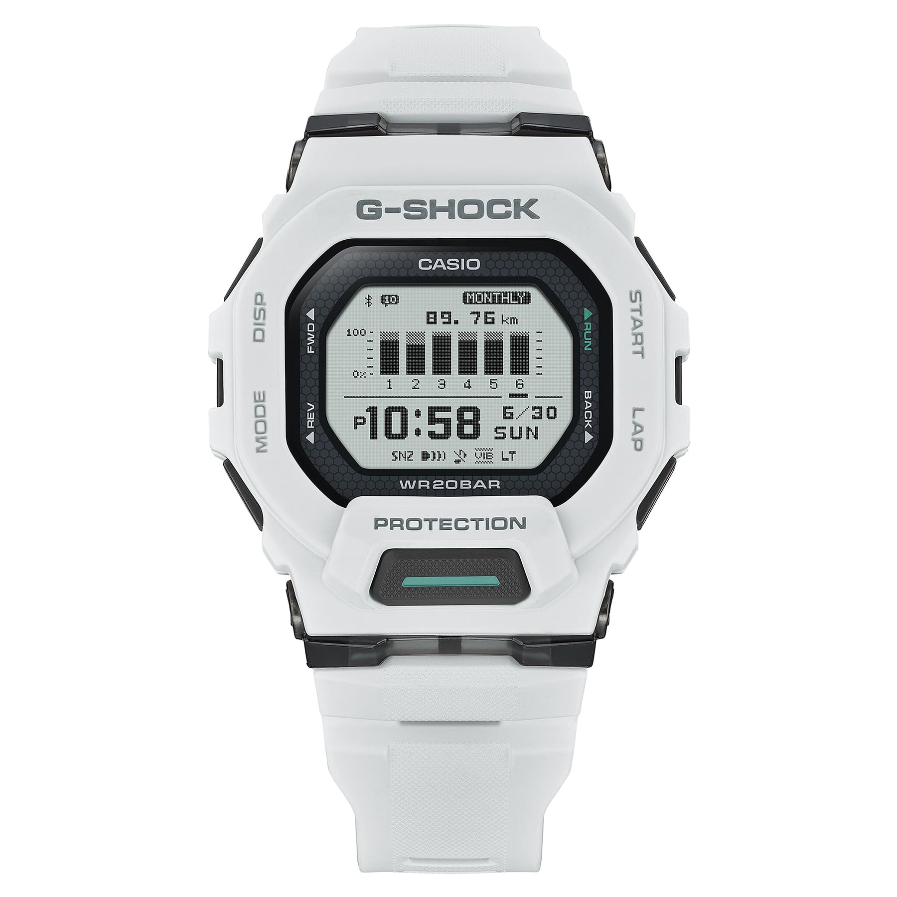G-Shock GBD200 Move Digital White | Watches.com