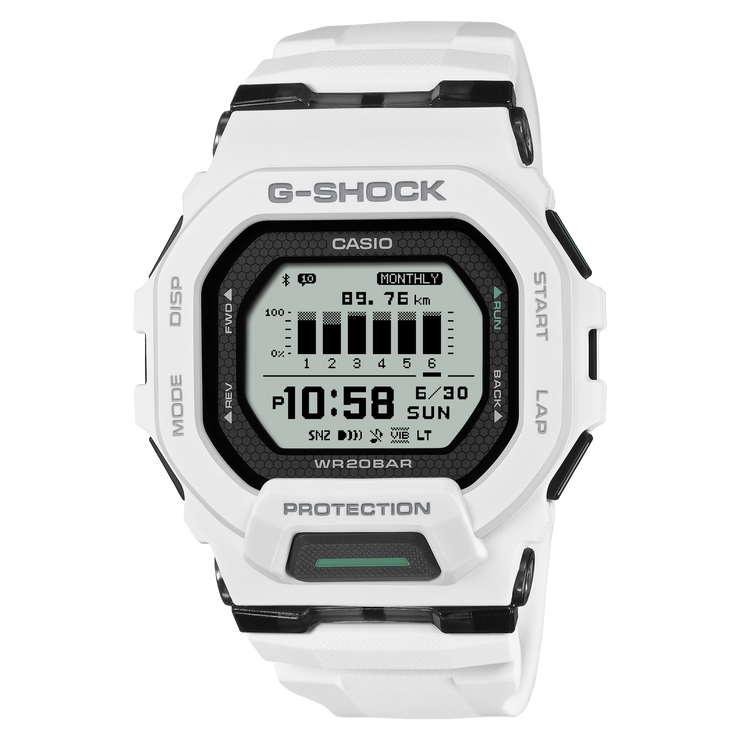 G-SHOCK GBD200 箱あり G-Shock GBD200 Move Digital White | Watches.com