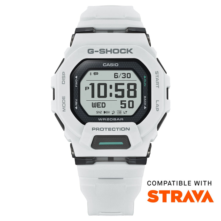 G-Shock GBD200 Move Digital White | Watches.com G-Shock GBD200 Move Digital White | Watches.com