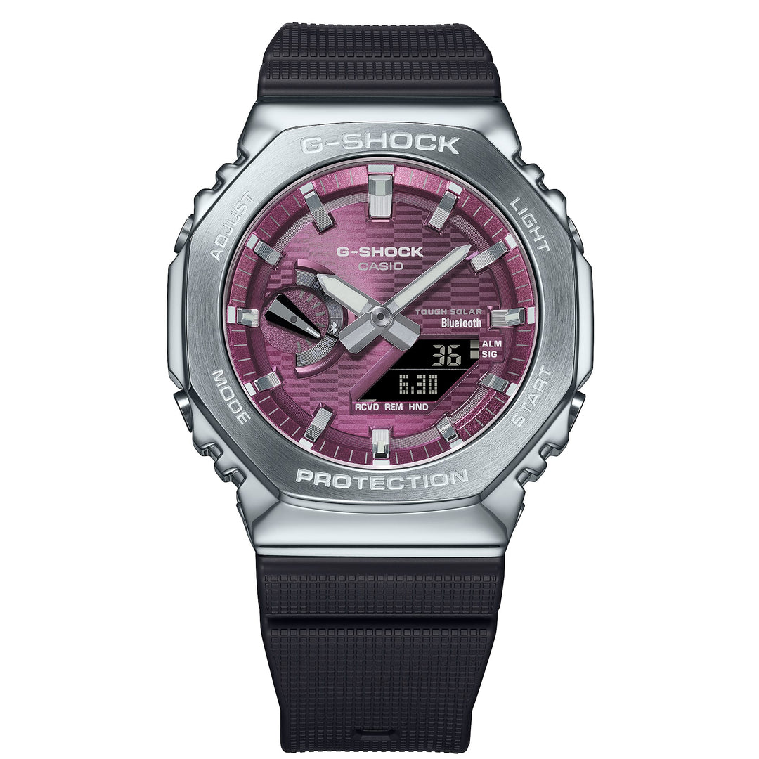 G-Shock GBM2100 G-Steel Ana-Digi Wine | Watches.com