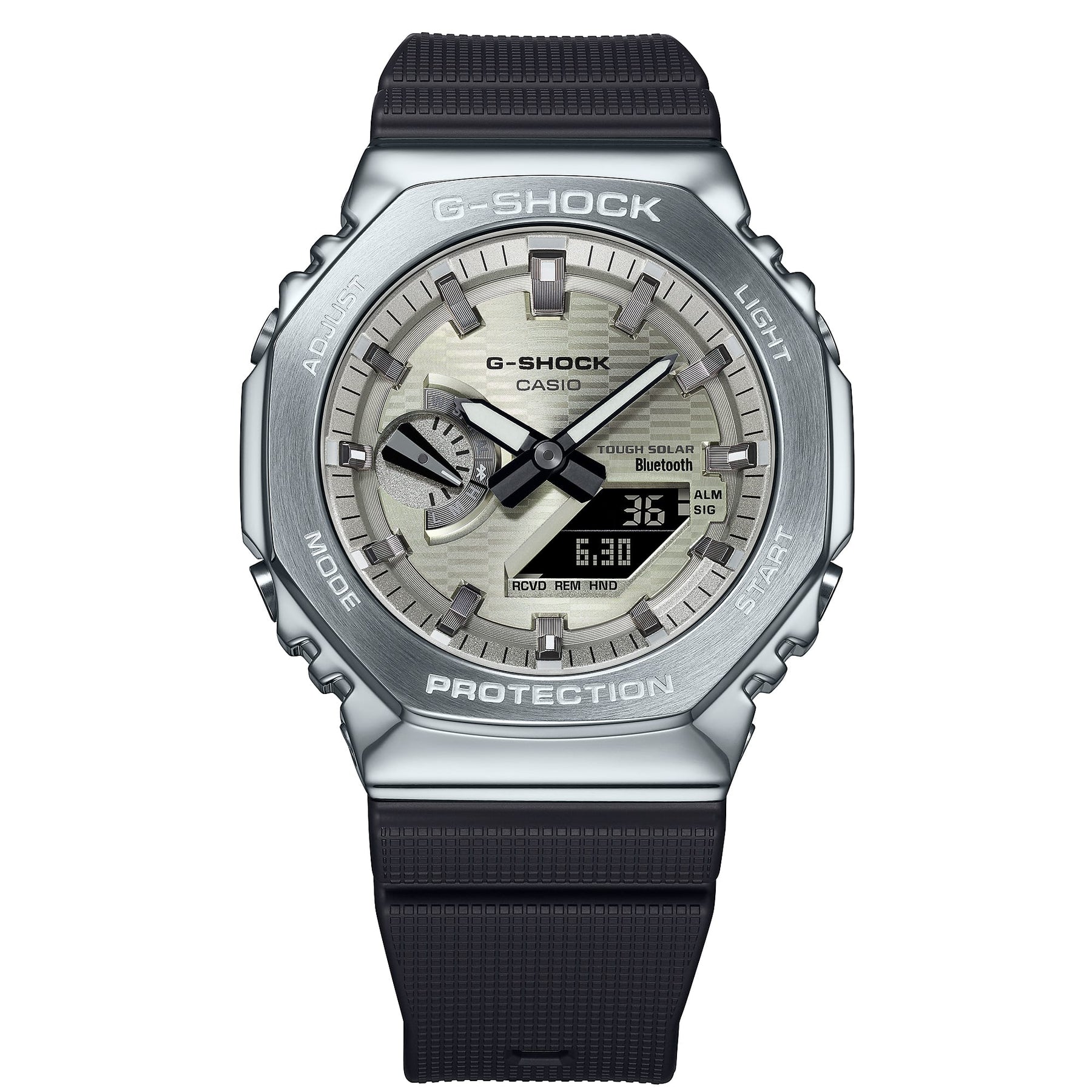G-Shock GBM2100 G-Steel Ana-Digi Silver | Watches.com