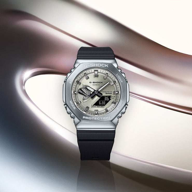 G-Shock GBM2100 G-Steel Ana-Digi Silver