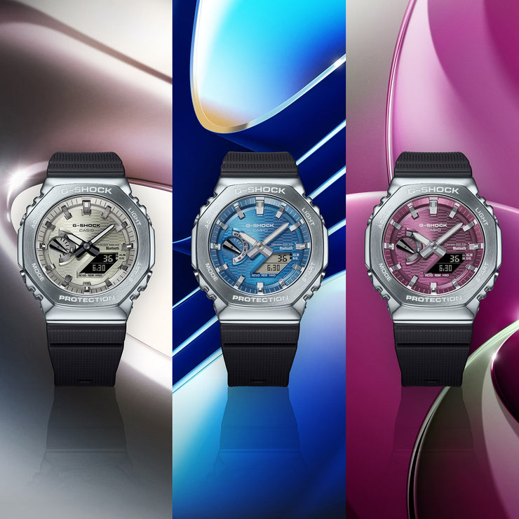 G-Shock GBM2100 G-Steel Ana-Digi Blue