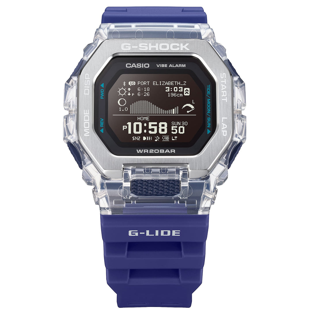 G-Shock GBX100 G-Lide Digital Natural Surf Blue | Watches.com