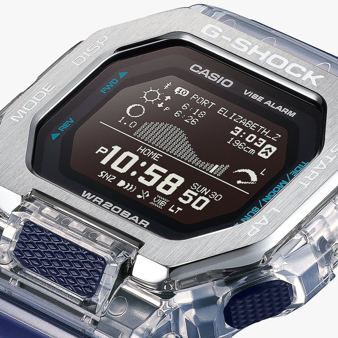 G-Shock GBX100 G-Lide Digital Natural Surf Blue | Watches.com