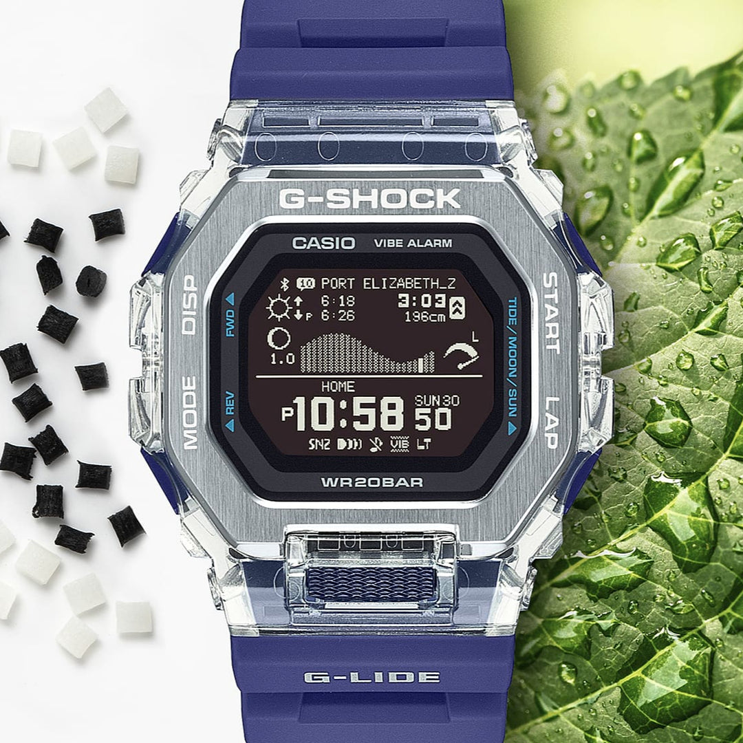 G-Shock GBX100 G-Lide Digital Natural Surf Blue | Watches.com