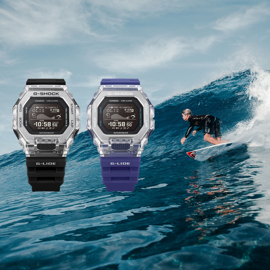 G-Shock GBX100 G-Lide Digital Natural Surf Blue | Watches.com