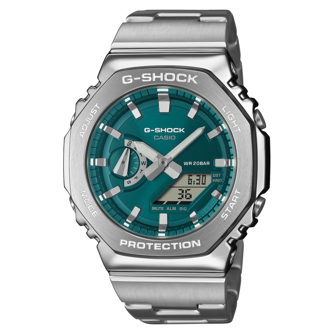 G-Shock GM2100D G-Steel Ana-Digi Green | Watches.com