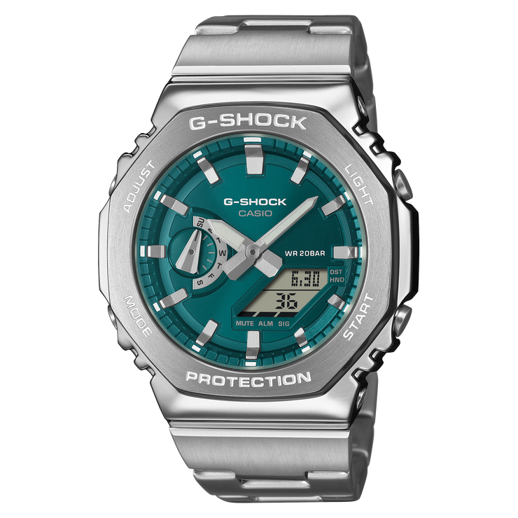 G-Shock GM2100D G-Steel Ana-Digi Green | Watches.com