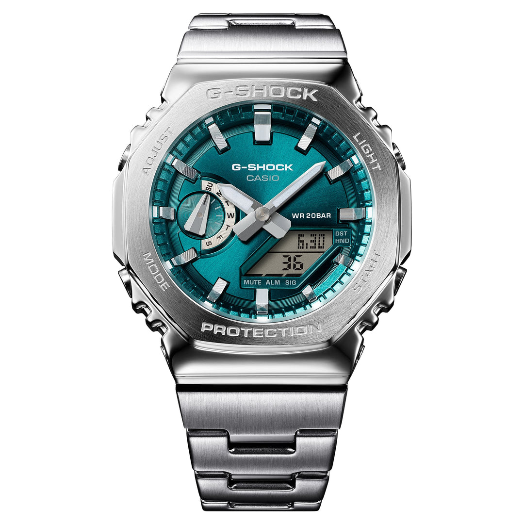 G-Shock GM2100D G-Steel Ana-Digi Green | Watches.com