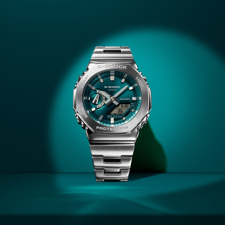 G-Shock GM2100D G-Steel Ana-Digi Green | Watches.com