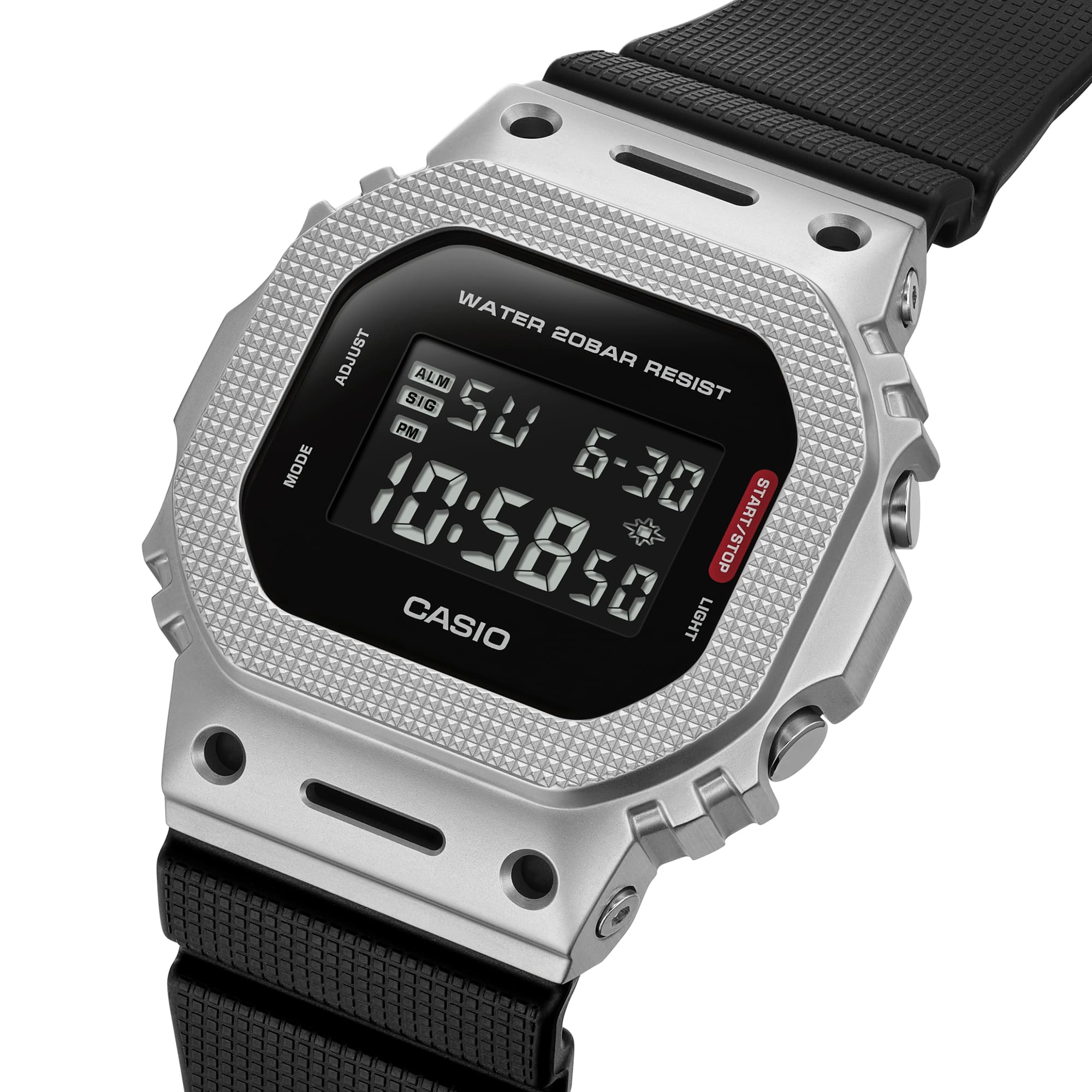 G-Shock GM5600 G-Steel Digital Silver | Watches.com