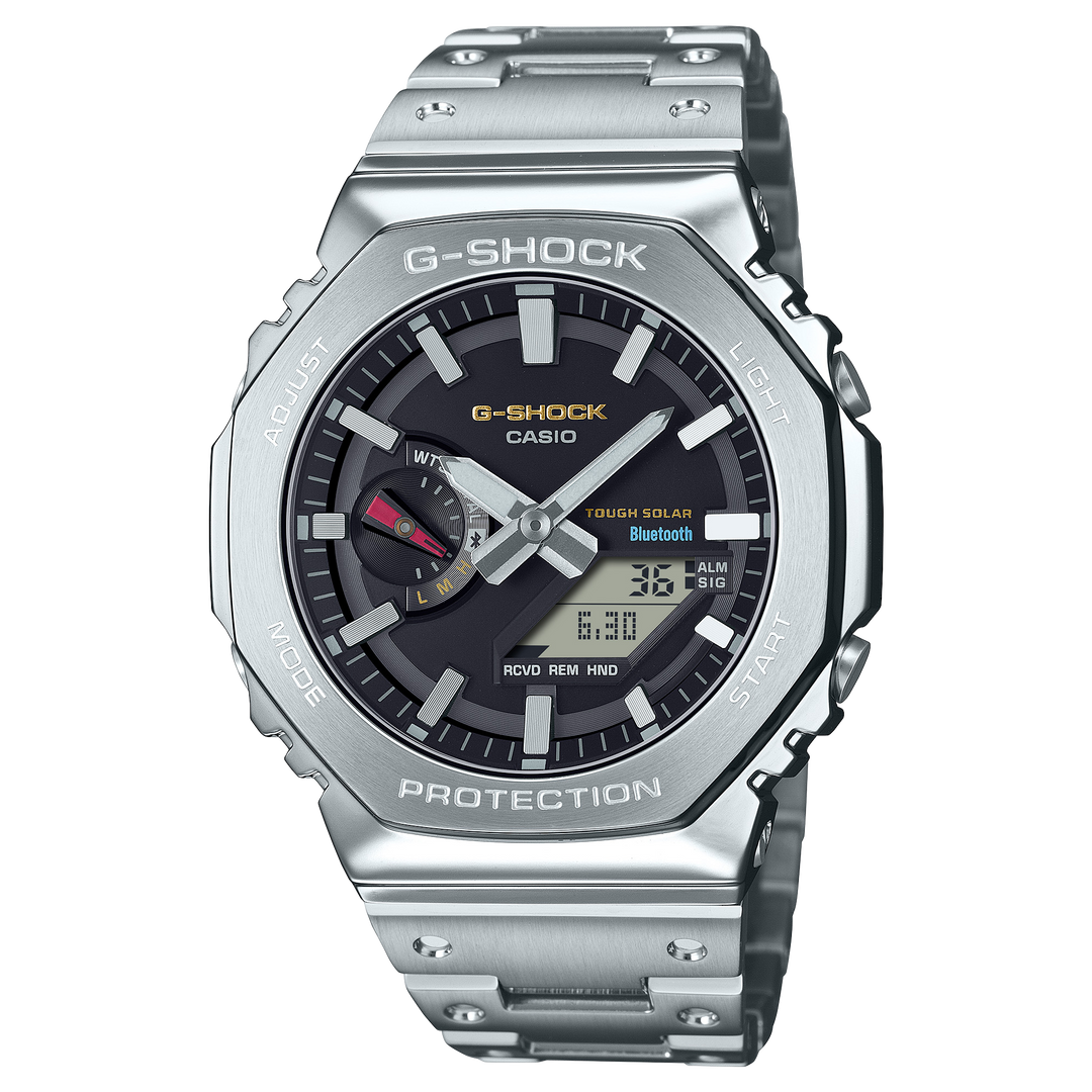 G-Shock GMB2100 Full Metal Ana-Digi Silver | Watches.com