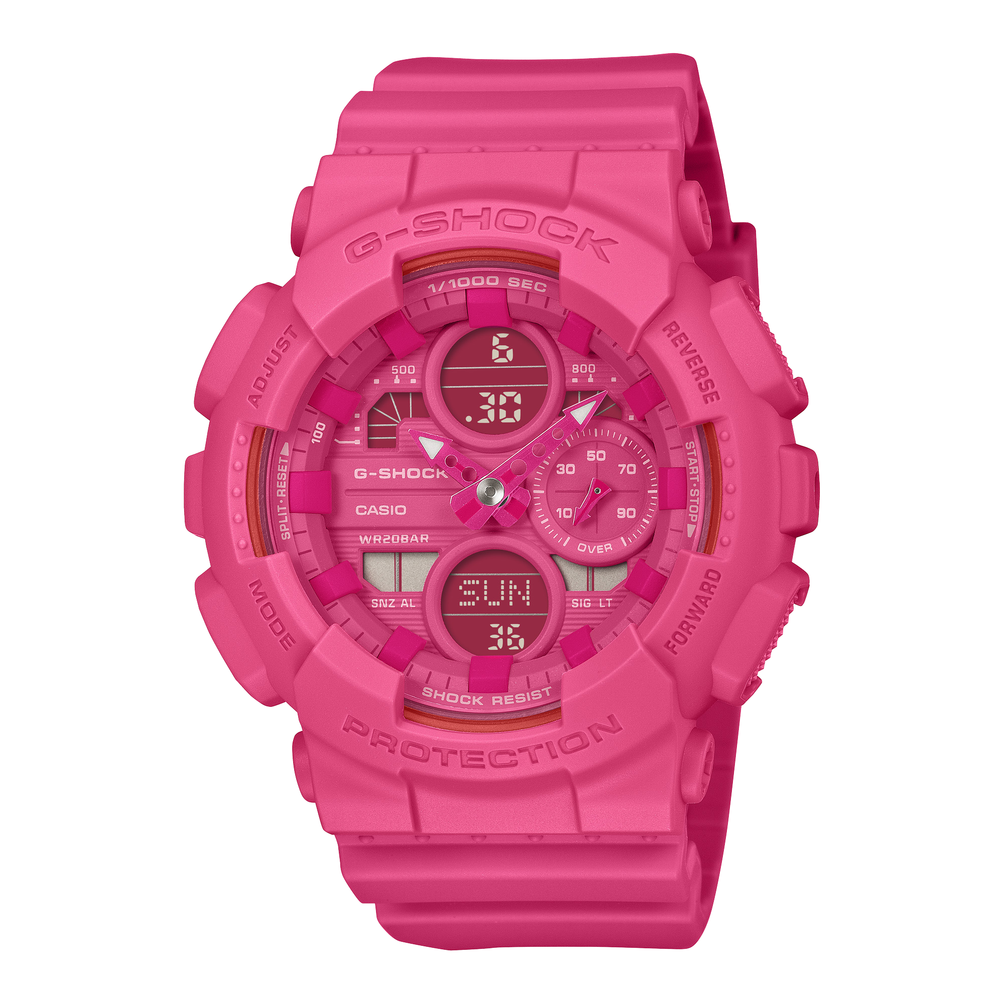 G-Shock GMAS145PK Breast Cancer Ana-Digi Pink | Watches.com