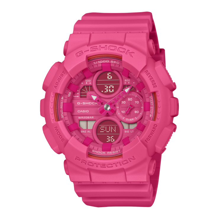 G-Shock GMAS145PK Breast Cancer Ana-Digi Pink | Watches.com G-Shock GMAS145PK Breast Cancer Ana-Digi Pink | Watches.com