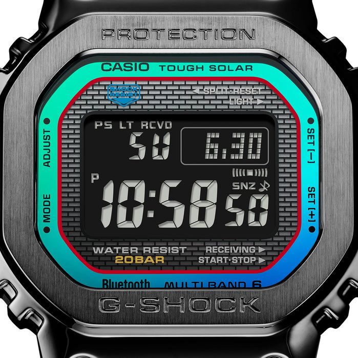 G-Shock GMWB5000 40th Anniversary Full Metal Solar Black angled shot picture