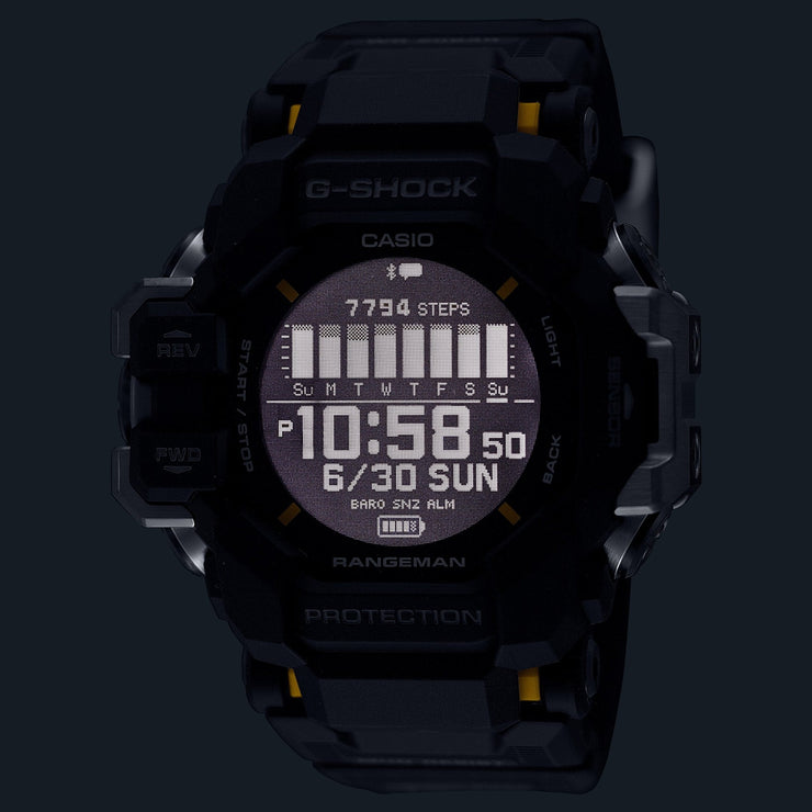 G-Shock GPRH1000 Rangeman GPS Solar Black