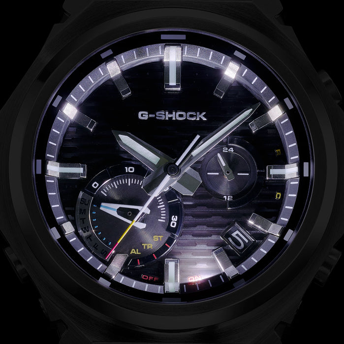 G-Shock GSTB1000 G-Steel Blue angled shot picture