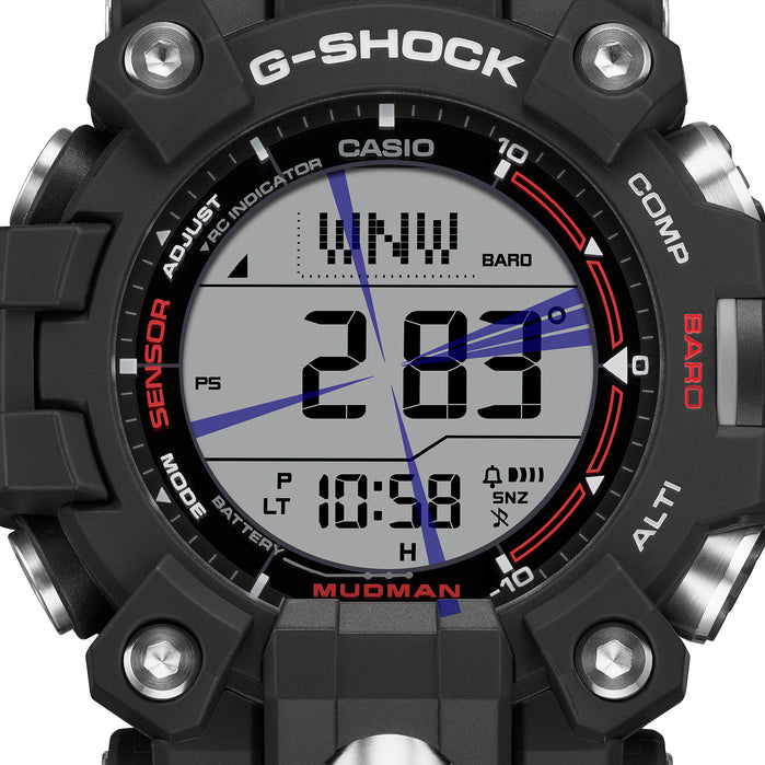 G-Shock GW9500 Mudman Black angled shot picture
