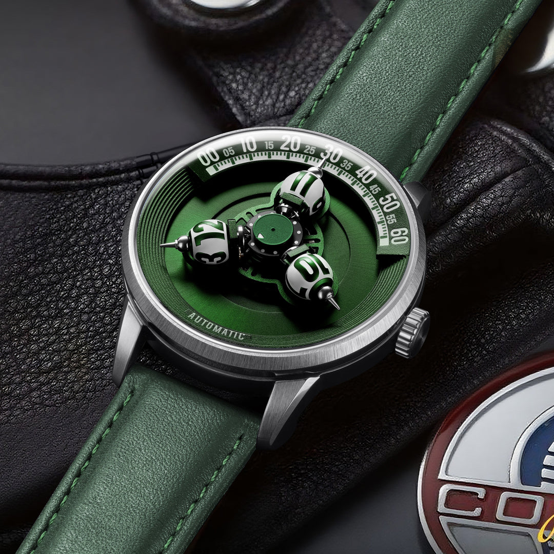 Vortichron TimeOrb 3D Wandering Hour Green Limited Edition