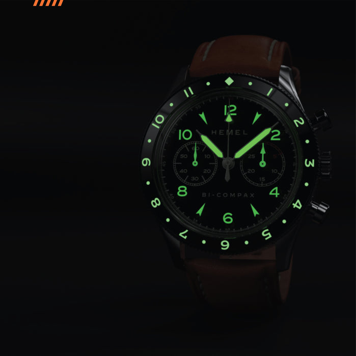 Hemel Air Wing Chronograph angled shot picture