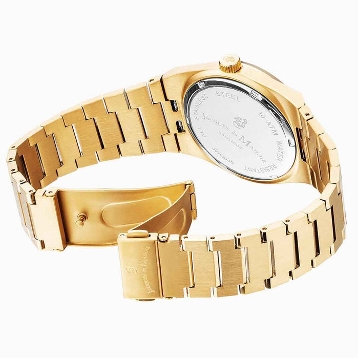 JDM Horizon Gents 41mm Black Gold angled shot picture