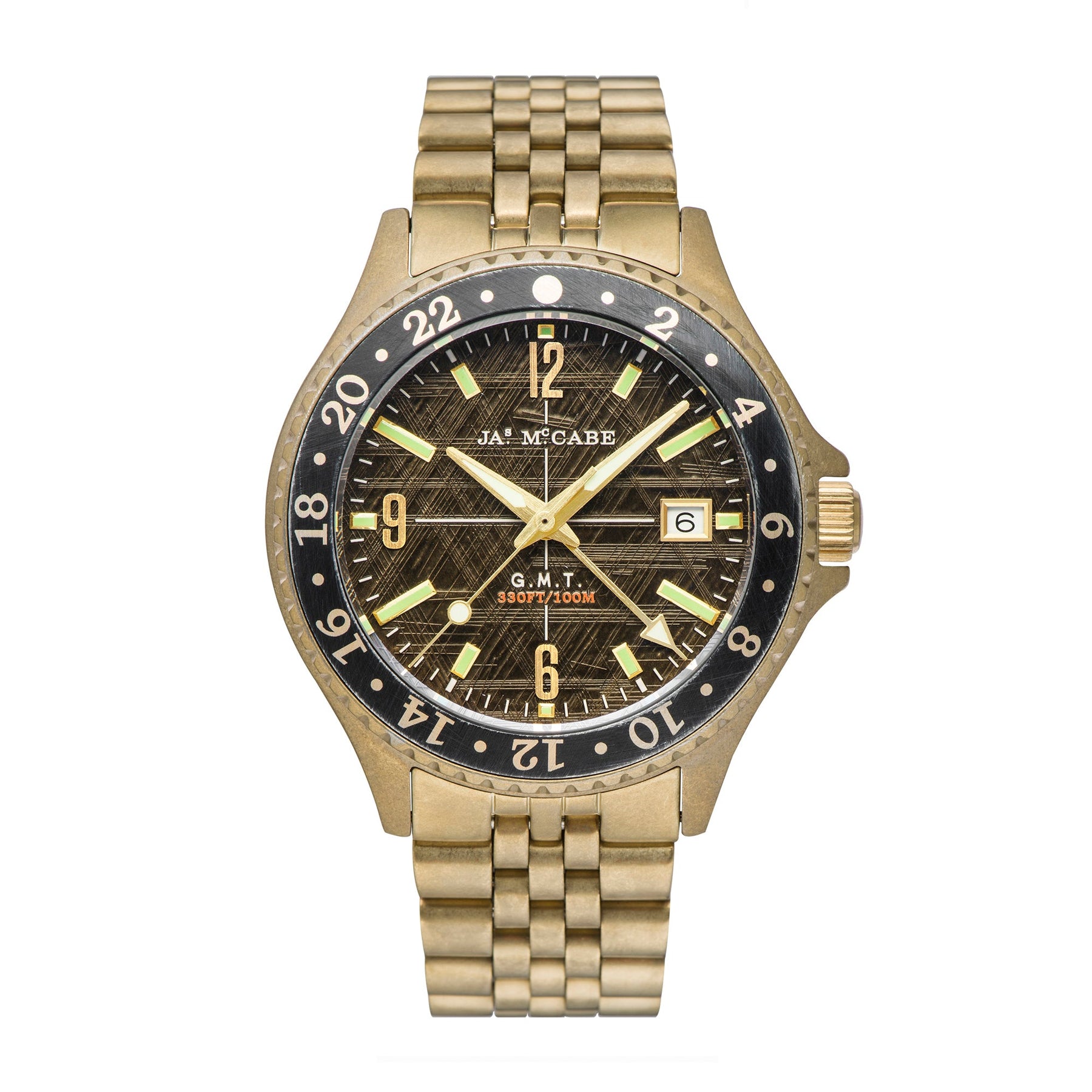 James McCabe Baja GMT Gravel Gold – Watches.com