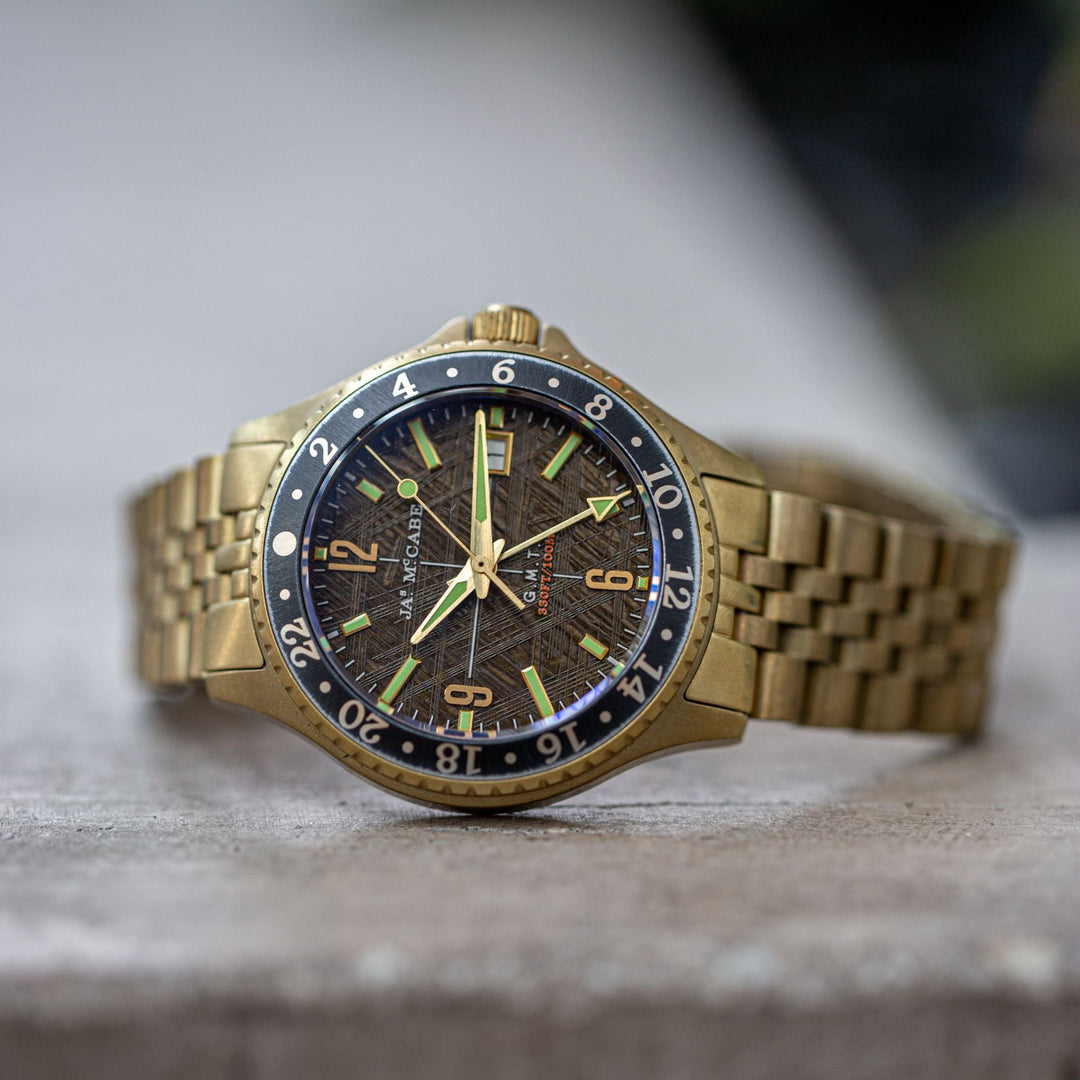 James McCabe Baja GMT Gravel Gold – Watches.com display picture 2