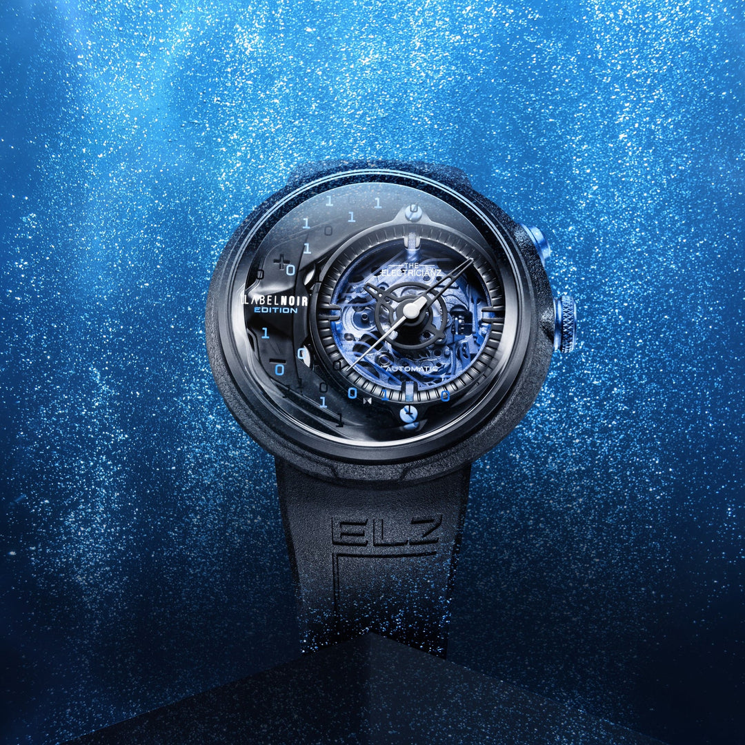 The Electricianz The Label Noir Edition Rubber | Watches.com