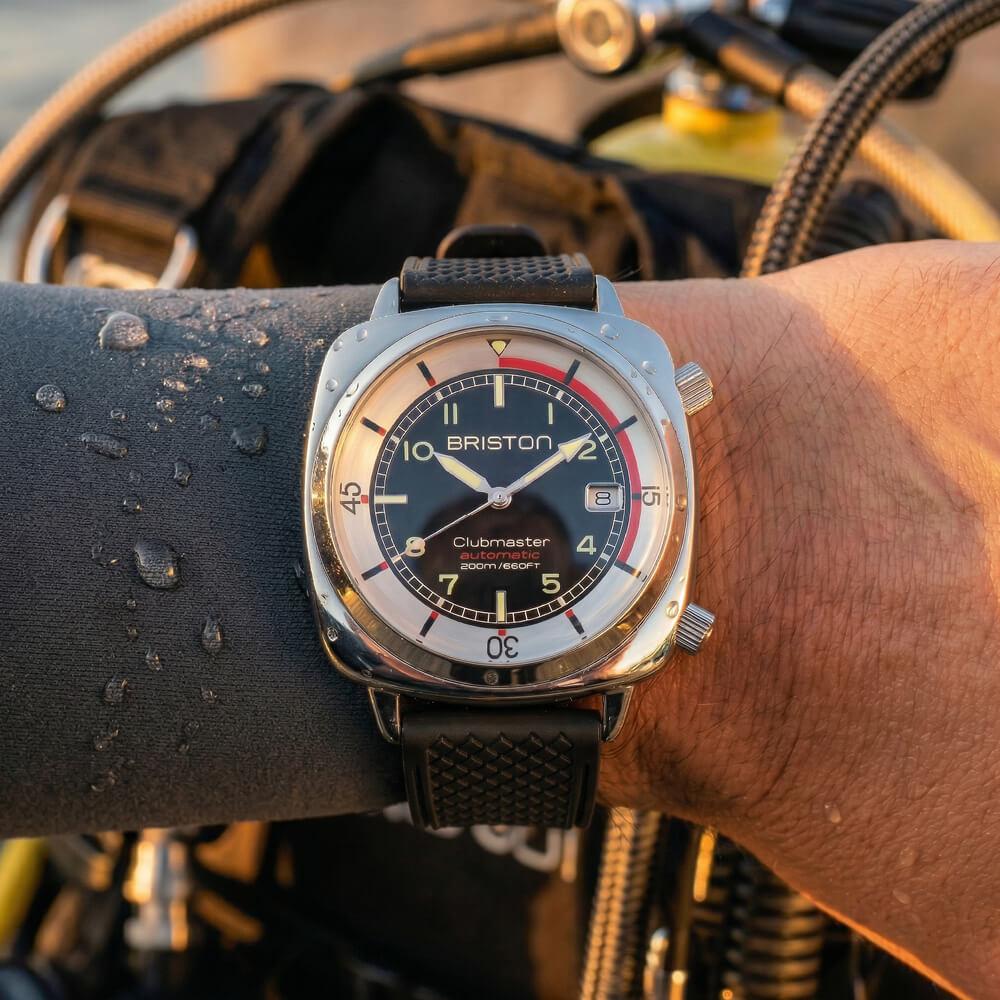 Briston Clubmaster Legend Compressor Automatic Steel Black 26642