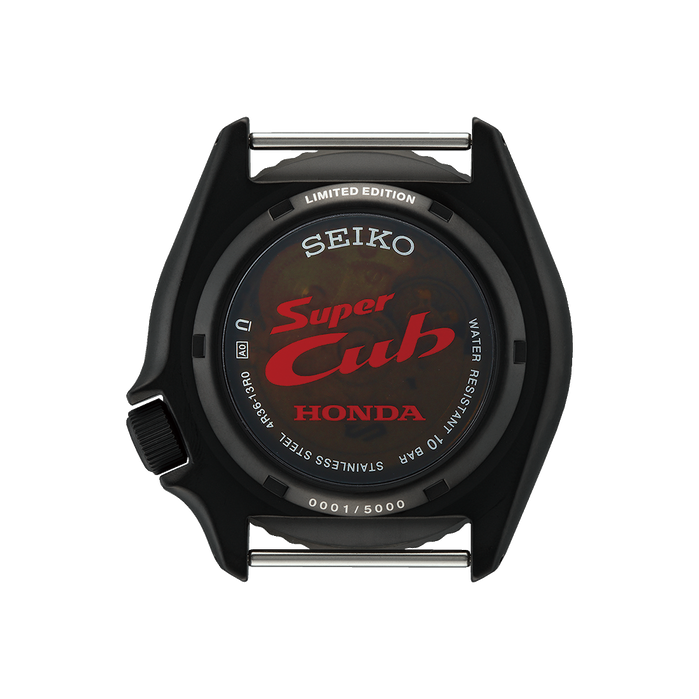 Seiko 5 Sports SKX Automatic Sub Cub Black Gray Limited Edition angled shot picture