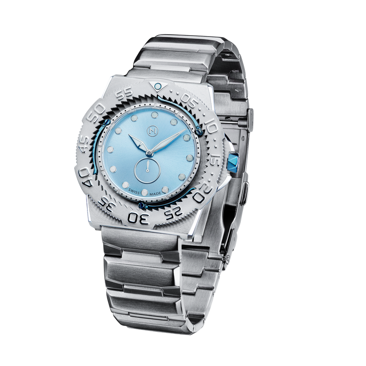 NOVE Trident 42mm Ice Blue Limited Edition – Watches.com