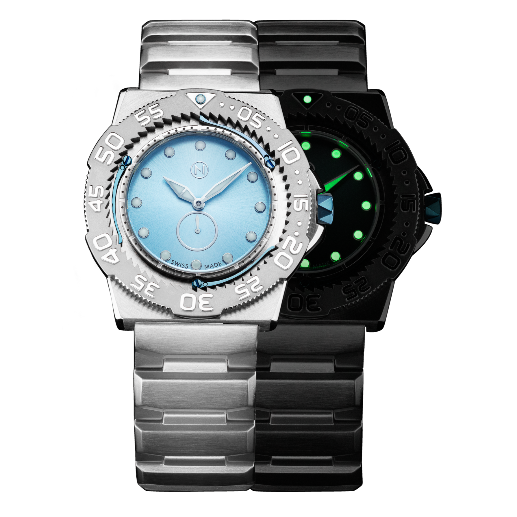 オピウム NOVE Trident 42mm Ice Blue Limited Edition – Watches.com