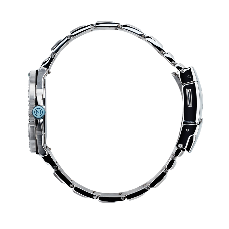 イプセン ルーナノクト NOVE Trident 42mm Ice Blue Limited Edition – Watches.com