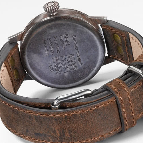 Laco Florenz Erbstück 42mm Handwinding Lume angled shot picture