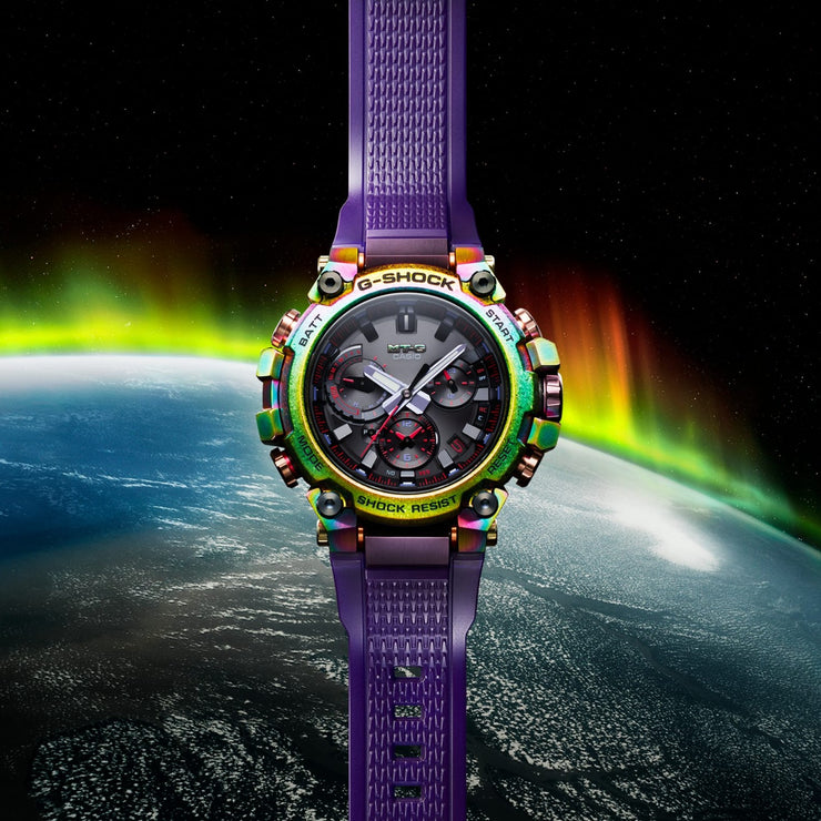 G-Shock MTG-B3000 Aurora Rainbow Limited Edition | Watches.com