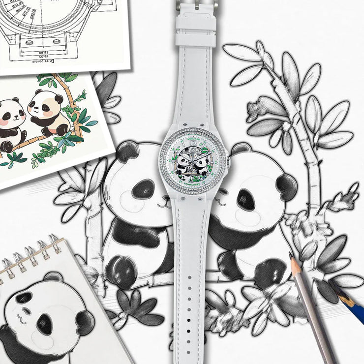 Nsquare Panda Baby N46.1 Automatic White*