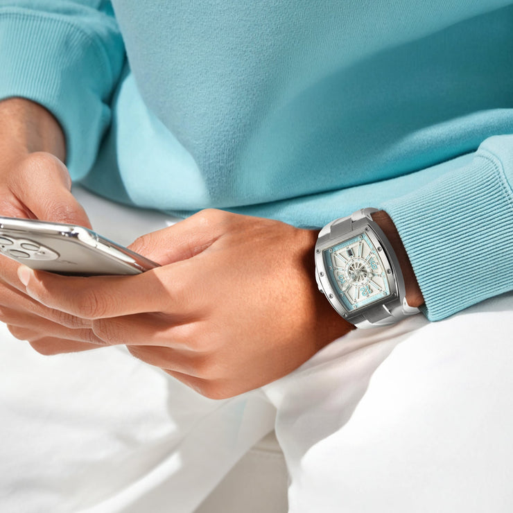 NSQUARE Gale Chaser Automatic N47.3 White Ice Blue