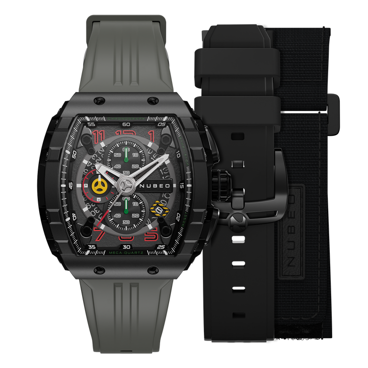 Nubeo Magellan Chronograph Circuit Black Limited Edition