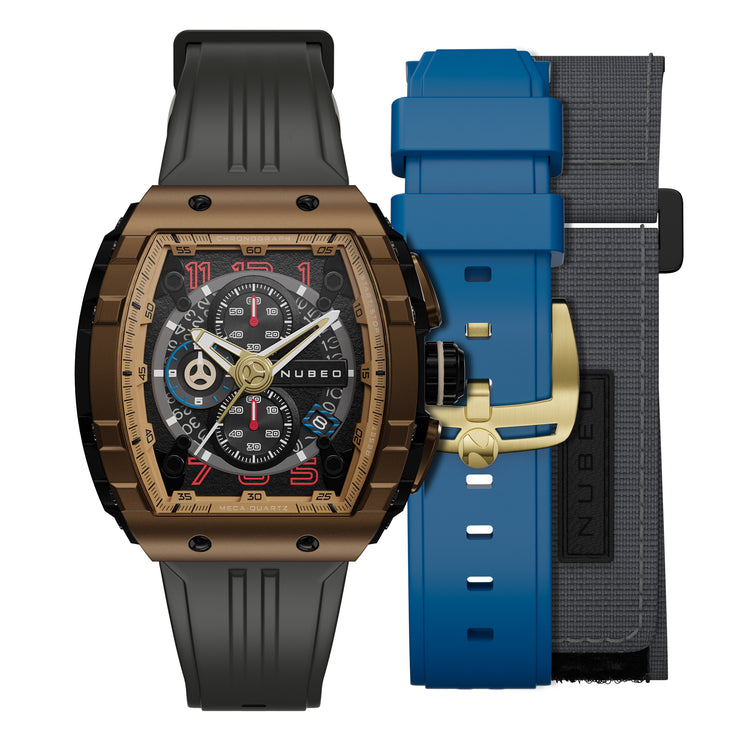 Nubeo Magellan Chronograph Deep Copper Limited Edition