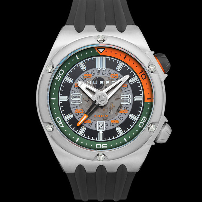 Nubeo Sea Nereus Compressor Automatic Amazon Green angled shot picture