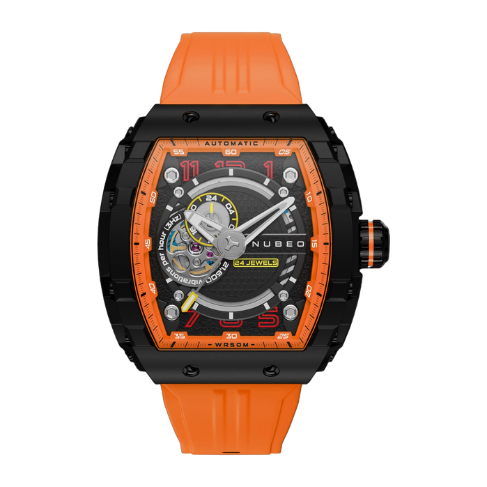 Nubeo Space Magellan Automatic Limited Edition Mandarin angled shot picture